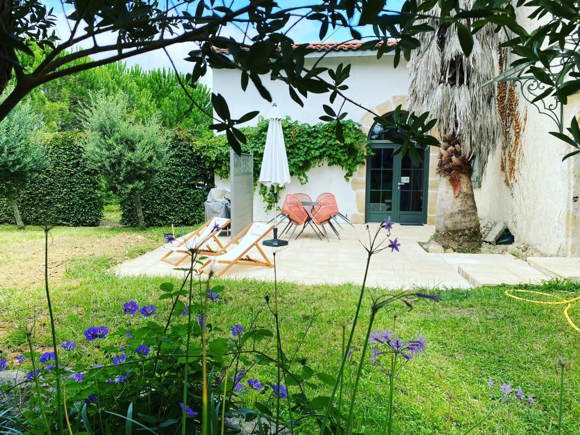La Bastide De Guiche Entre Ocean Et Montagnes公寓 外观 照片